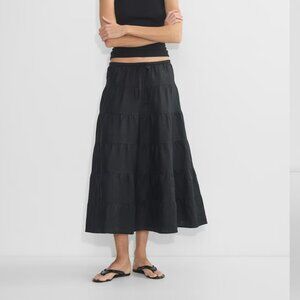 Wilfred Bouquet Linen Skirt